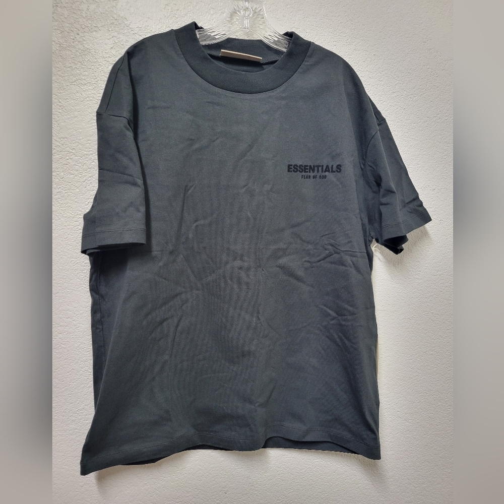 Fear of God Essentials Short Sleeve Tee - Charcoal Gray - tag removed never worn